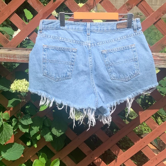 Vintage Denim Cut Off Shorts - Picture 2 of 3